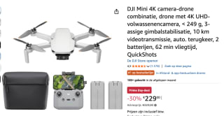 DJI Mini 4K camera-drone voor €229 met Amazon prime