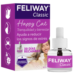 FELIWAY Classic Recambio para difusor de feromonas calmantes para gatos 48 ml a 7.99€