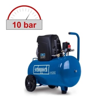 Compresseur d'air horizontal SCHEPPACH HC65 50L - 220 L/min 1500 W 10 bars à 128,90€