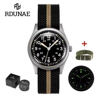 Reloj RDUNAE RA03 34.5mm militar de cuarzo 2025 Hombre por solo 40.90€
