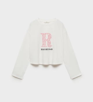 Camiseta de manga larga Mango (tallas de 5 a 14 años) por 3,49€