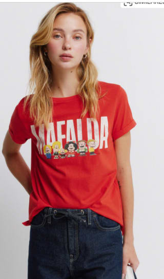 Camiseta "Mafalda" por 8.99€