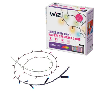 WIZ Fairy Light 20m Wit en gekleurd licht Slimme Lichtslinger Zwart voor 28,99 euro