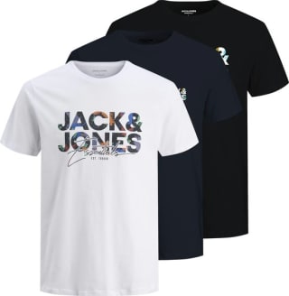 3- pack Jack & jones heren shirts voor €20 bij Bol