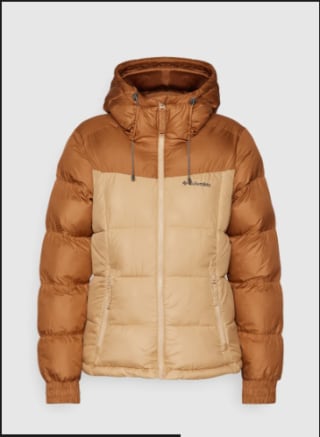 Veste d'hiver Columbia Pike Lake II Insulated Jacket Cognac à 53,95€