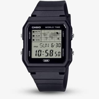 Casio Unisex Black Square Worldmap Digital Watch for £25.95 at The Jewel Hut
