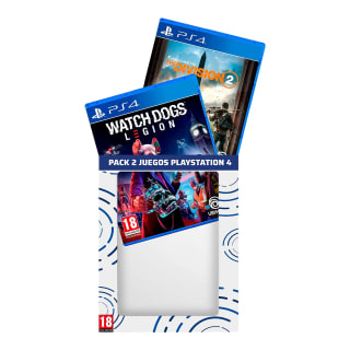 PS4 Pack 2 juegos: The Division 2 + Watch Dogs: Legion por 10.90€