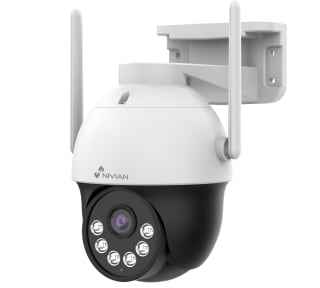 Cámara de Seguridad WiFi-6 Nivian 2K Super HD para Exterior por 37,18€