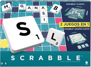 Mattel Games Scrabble 2 Juegos en 1 , juego de mesa familiar por 15.99€