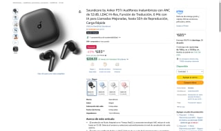 Soundcore P31i Audífonos ANC por $685 | Oferta Amazon