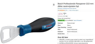 Bosch Flesopener voor €7,04 bij Amazon