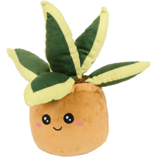 Pluchen plant in pot voor €2,99 bij de Action