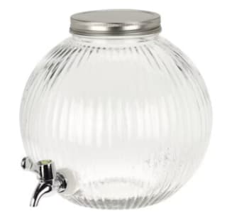 Drankdispenser glas 5500 ml voor €8,99