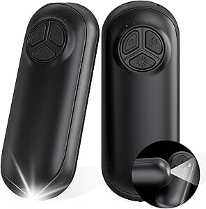 Calentador de Manos Recargable con Linterna 2 Piezas por 11,39€