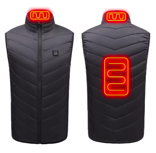 Chaleco calefactable 21 zonas por 14.57€