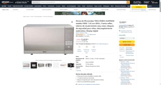 Horno de Microondas TEKA MWG 1.4X por $2,025 | Descuento Amazon
