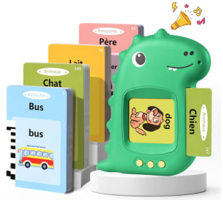 Cartes flash parlantes Montessori, 224 mots français à 14,99€