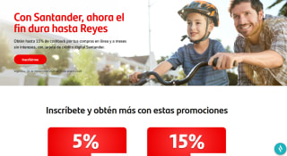 15% de Cashback pagando con TDC Digital Santander a MSI