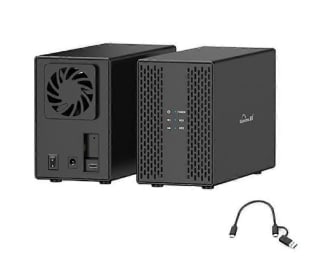 Blueendless Dual Bay SATA HDD/SSD Behuizing voor €21,43 bij Alibaba