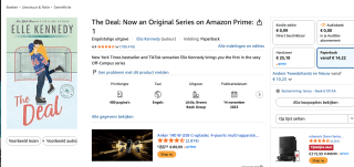 The Deal van Elle Kennedy voor €10,41 bij Amazon