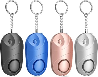 Qoosea Alarma Personal 4 Paquetes 140dB por 9,45€