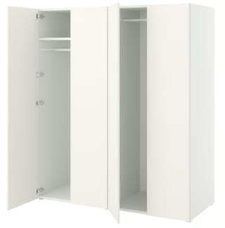 IKEA PLATSA Armario 4 Puertas 160x57x181cm por 191,00€