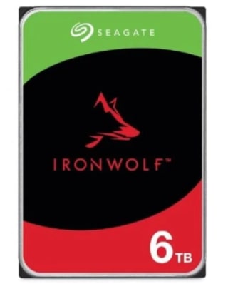 Disque dur Seagate Ironwolf NAS 3,5" 6 To SATA 3 à 175,37€