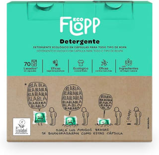 Flopp Detergente Ecológico Cápsulas Ropa 70 unidades por 15.99€