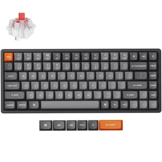 Teclado Keychron K2 Max ISO-ES RGB Max-Swappable Switch Red por 70€