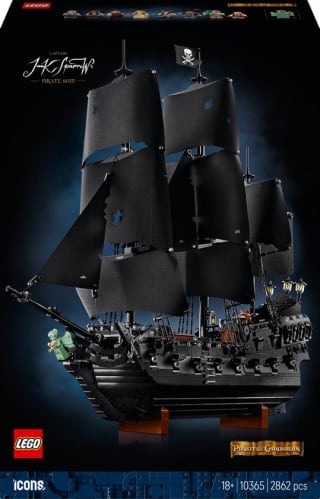 LEGO Icons Het piratenschip van kapitein Jack Sparrow voor €254,99 met Bol select