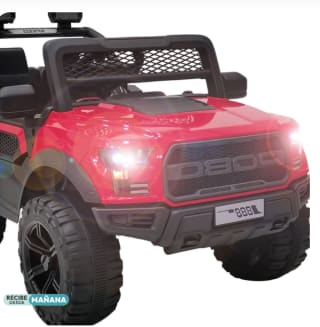 Jeep a Bateria Rojo Bebesit. Niños 3 a 8 años. $119.994. Solo en abc, Chile