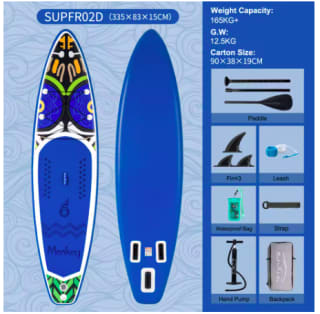 FunWater Tabla Paddle Surf 335 cm Inflable por 97,19€