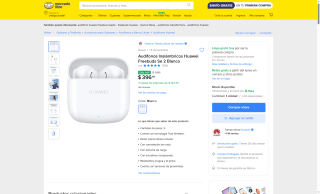 Audífonos HUAWEI FreeBuds SE 2 por $397 | Mercado Libre