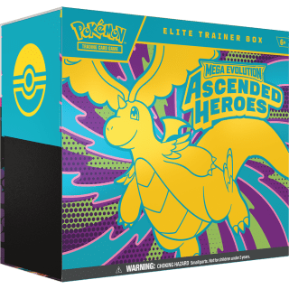 Pokémon: Mega Evolution - Ascended Heroes Elite Trainer Box voor €69,99