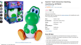 Hatchin’ Yoshi Interactive Hatching voor €58,22 bij Amazon