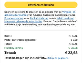 2 x Lipton Original Ice Tea Green 12 x 500 ml voor €22,68 bij Amazon