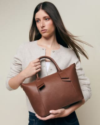 Bolso tote mediano con asa bandolera extraíble ed. por 14€