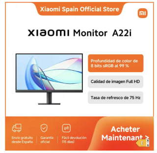 Xiaomi Monitor A22i 21.45" Full HD 75 Hz por 54,31€