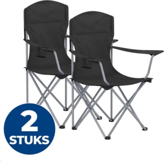 2 ACAZA Campingstoelen voor €39,99 bij Bol