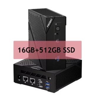 FIREBAT Mini PC AM02 Ryzen 5 6600H 16GB DDR5 512GB SSD por 190,97€
