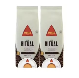 Pack café Delta en grano Ritual, Brasil y Colombia por 14,58€