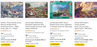 Tot 50% korting op puzzels van Schmidt Spiele bij Amazon