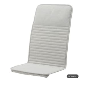 Cojín para Sillón Infantil POÄNG Knisa Beige Claro por 6,99€