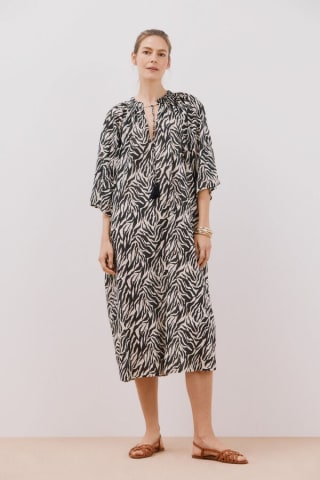 Caftán largo estampado para Mujer por 14.99€