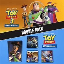 Toy Story Retro Roundup + Toy Story 3 Double Pack PS5 Switch Pre Order for £34.99