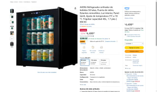 Refrigerador AVERA 46L por $3,599 | Oferta Amazon