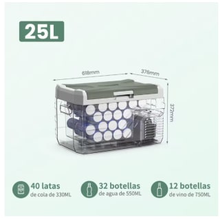 Alpicool NL Nevera para Coche 12V/24V/240V por 118.50€