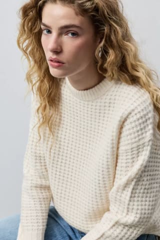 Jersey waffle Lefties beige vigoré por 12,99€