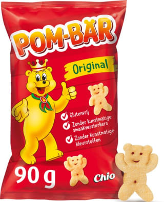 10Stuks Chio Pom-Bär Original - 90 g voor €10,09 bij Bol