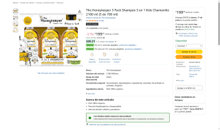 Shampoo 3 en 1 The Honeykeeper por $199 | Oferta Amazon